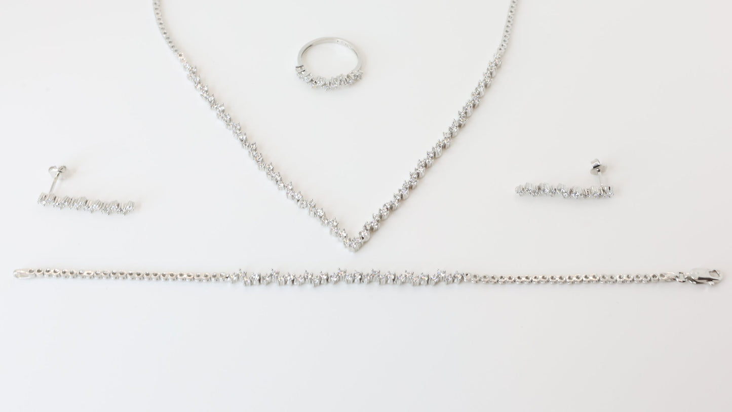 3 delig set - Glans van elegantie