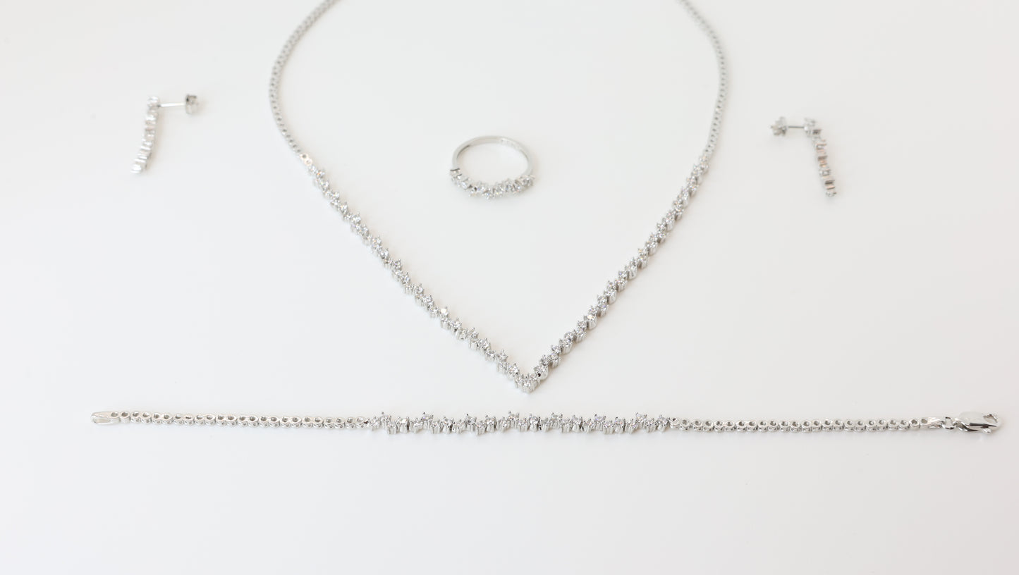 3 delig set - Glans van elegantie
