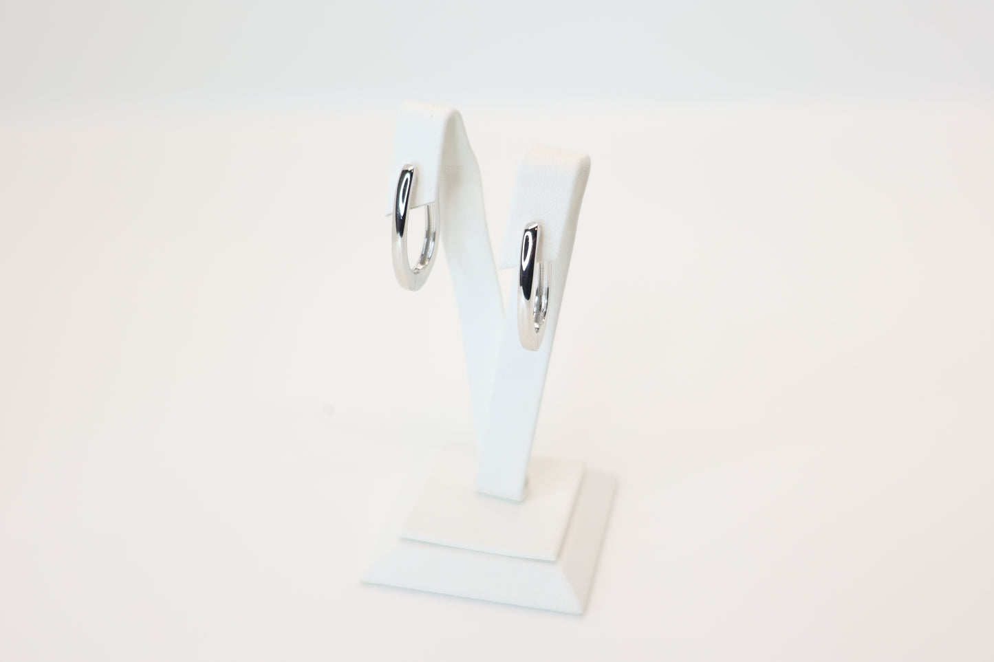 Minimal Zilver Hoop