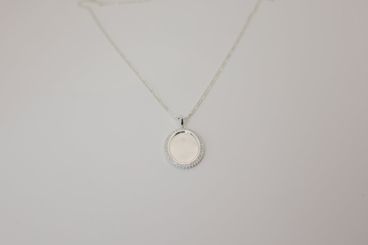 Ronde Spiegel Ketting