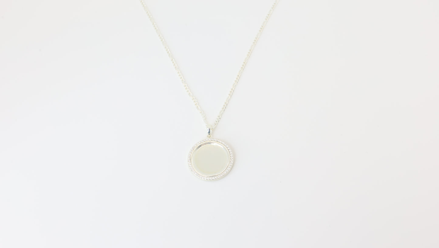 Ronde Spiegel Ketting