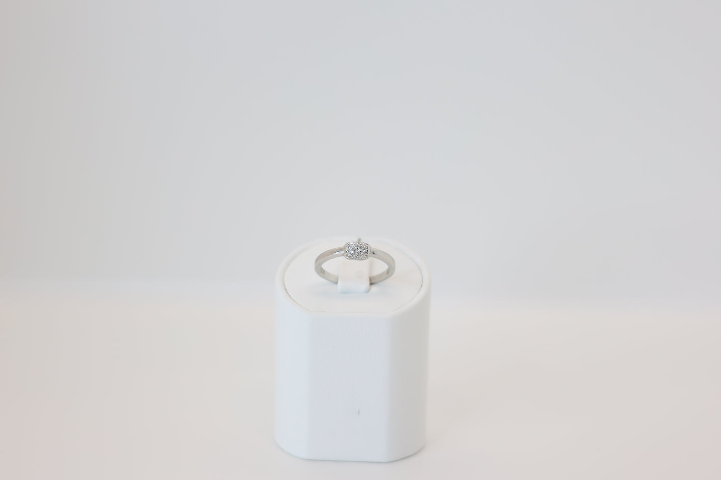 Zilveren Bloesem Ring