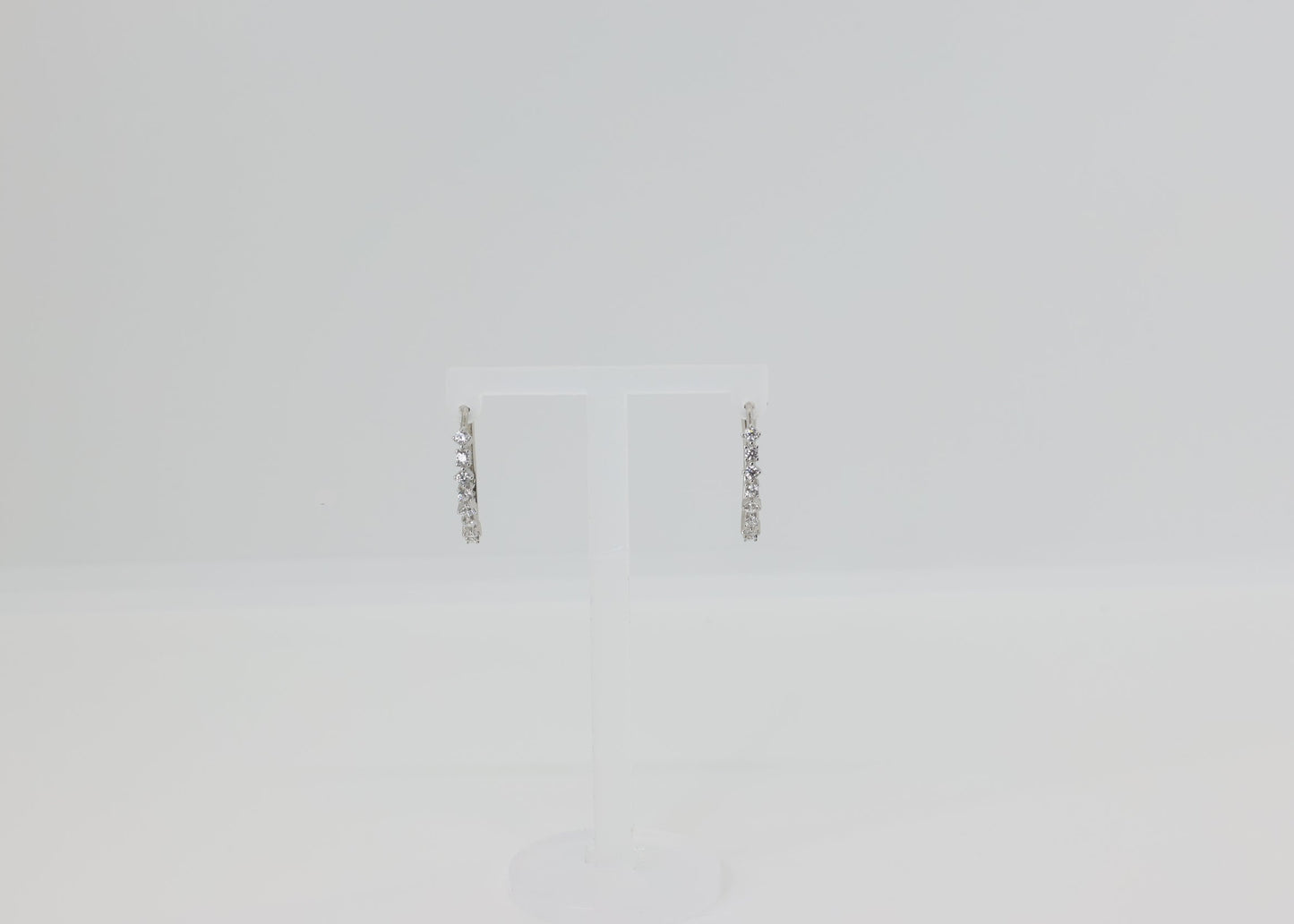 Zilveren Elegance Hoop