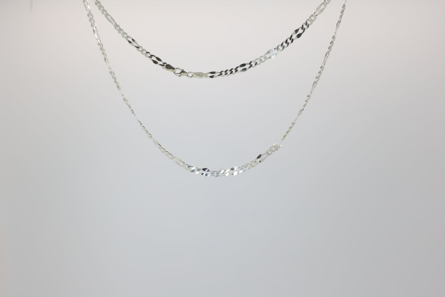 Zilveren Golf Ketting