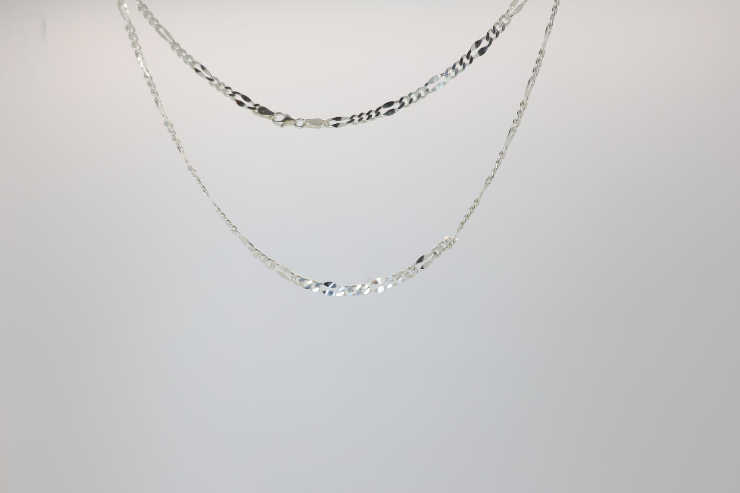Zilveren Golf Ketting