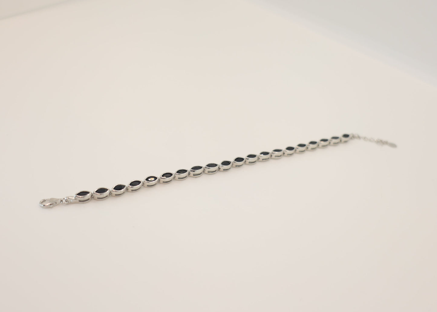 Zwarte Elegantie Armband