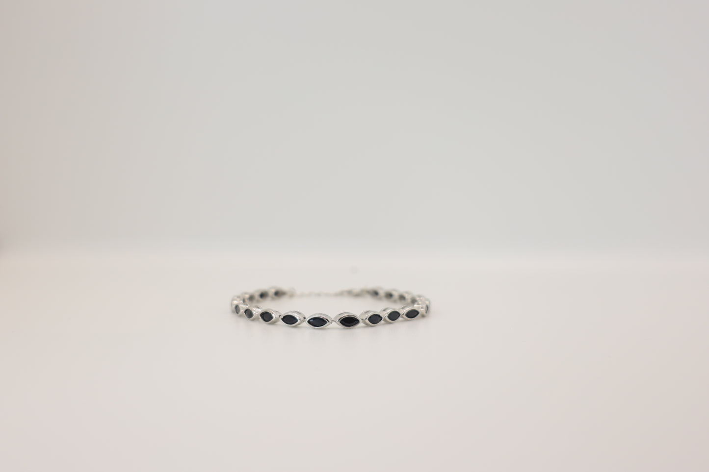 Zwarte Elegantie Armband