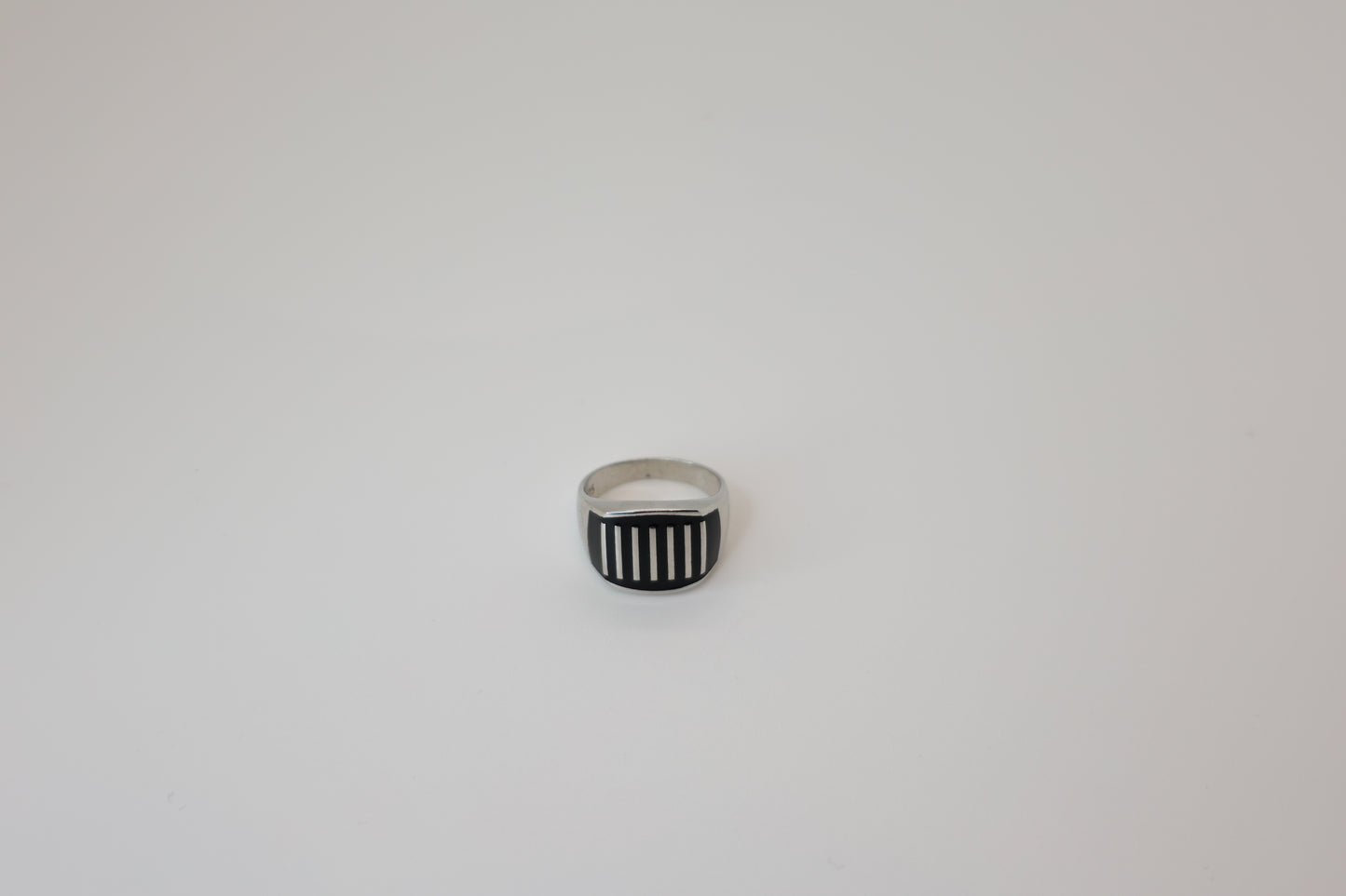 Zwarte Stijl Ring