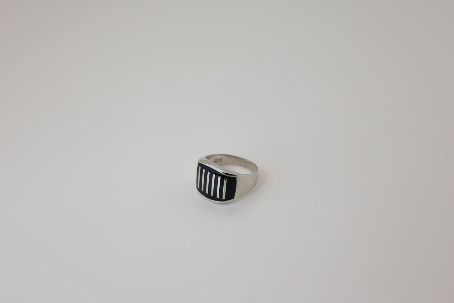 Zwarte Stijl Ring