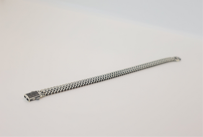 Zilveren pijl armband