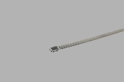 Zilveren pijl armband