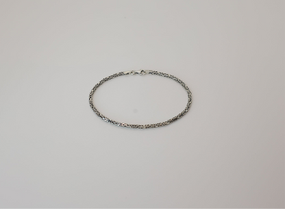 Zilveren Viking Vlecht Armband